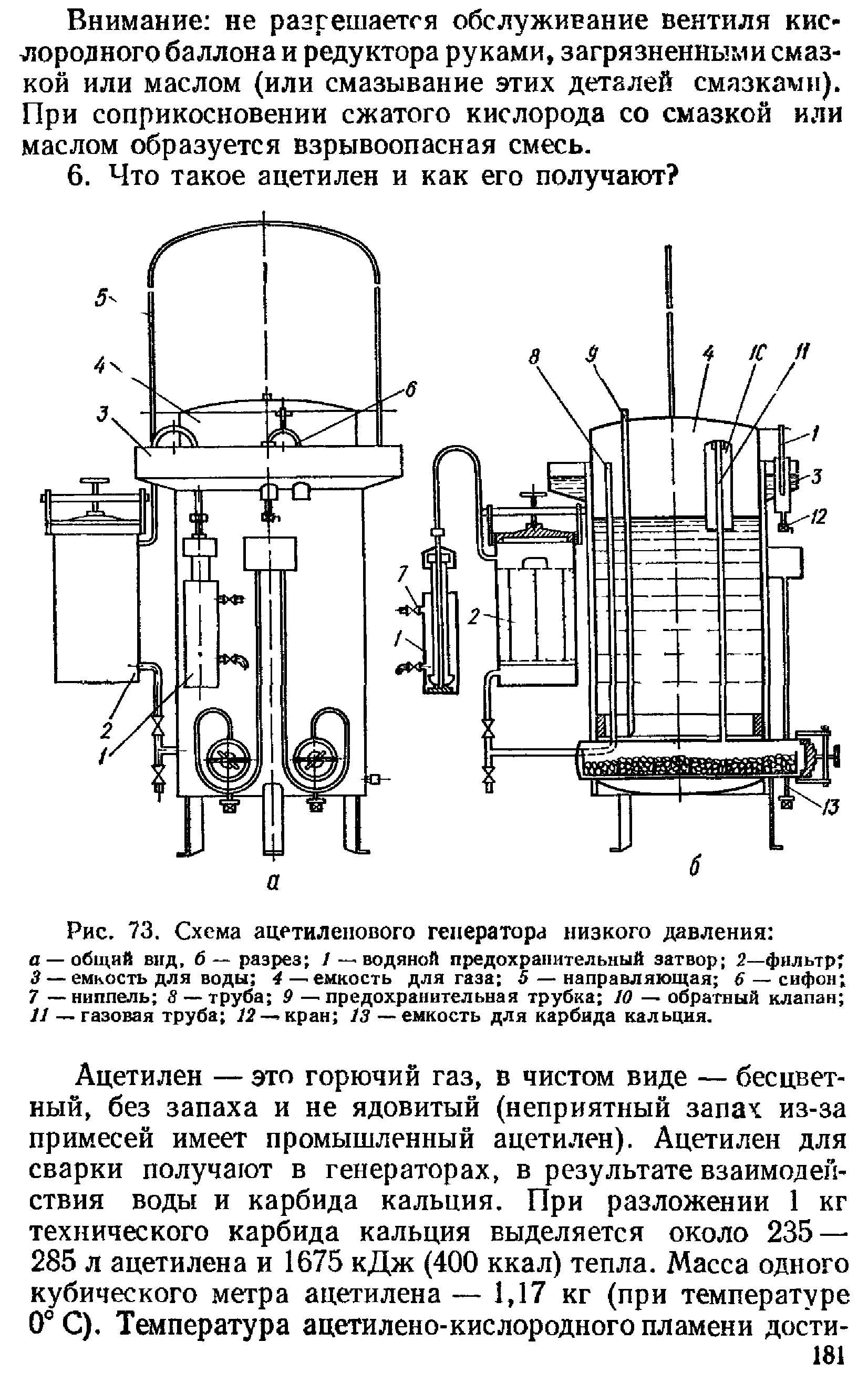 Ацетиленовый Генератор низкого давления АНВ-1,25-68