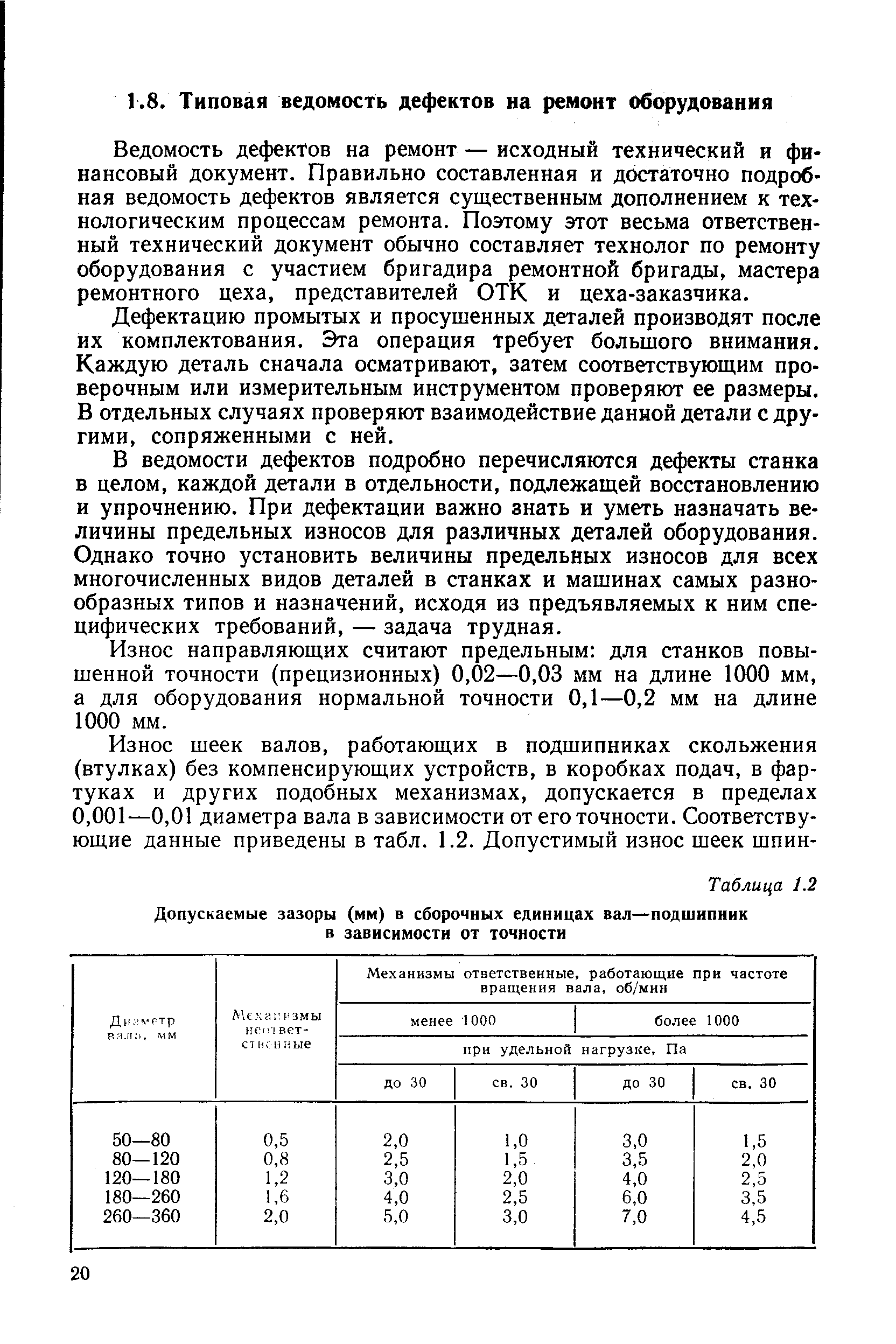 Ведомость дефектов на ремонт — исходный технический и финансовый документ. Правильно составленная и достаточно подробная ведомость дефектов является существенным дополнением к технологическим процессам ремонта. Поэтому этот весьма ответственный технический документ обычно составляет технолог по ремонту оборудования с участием бригадира ремонтной бригады, мастера ремонтного цеха, представителей ОТК и цеха-заказчика.
