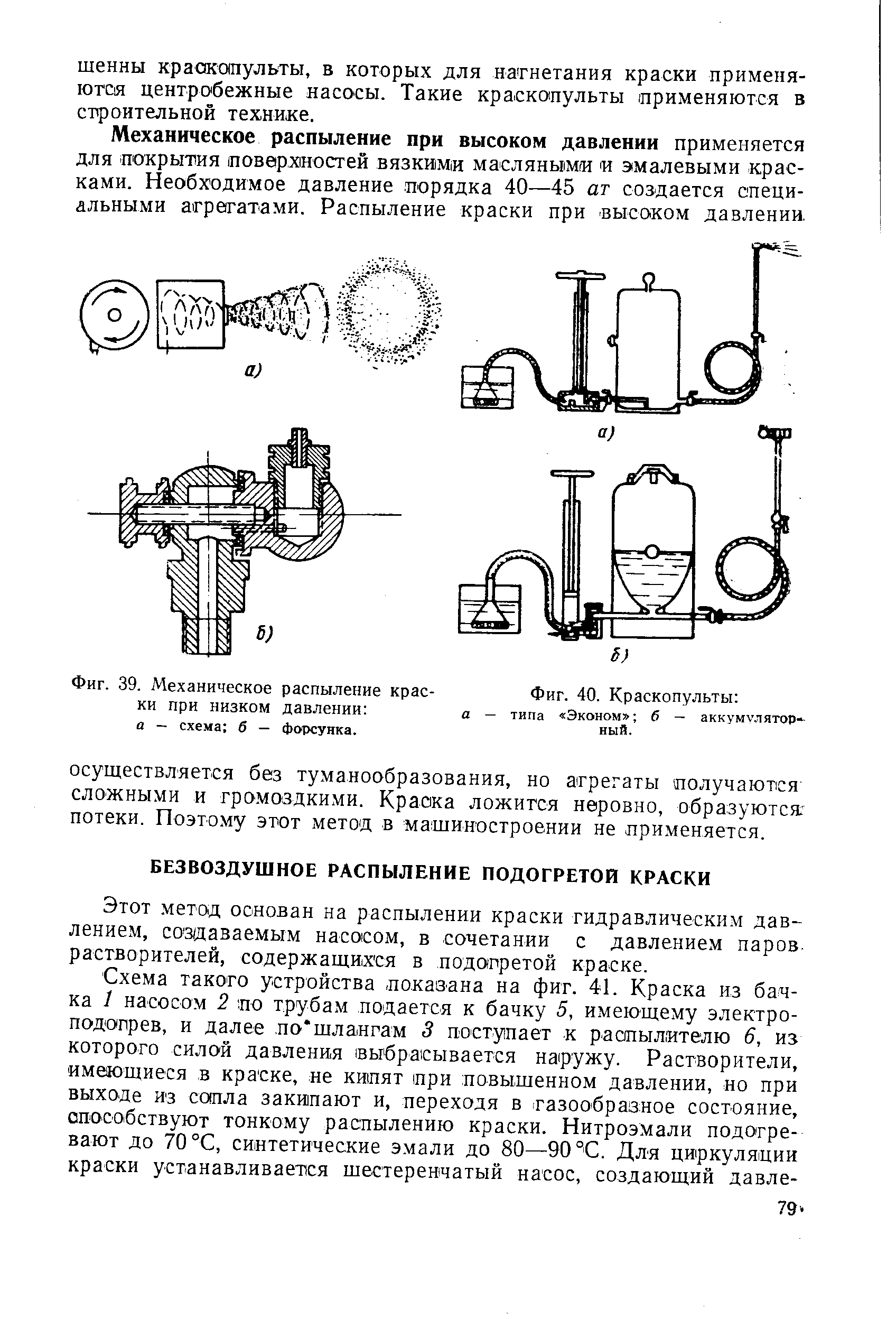 Схема работы краскопульта