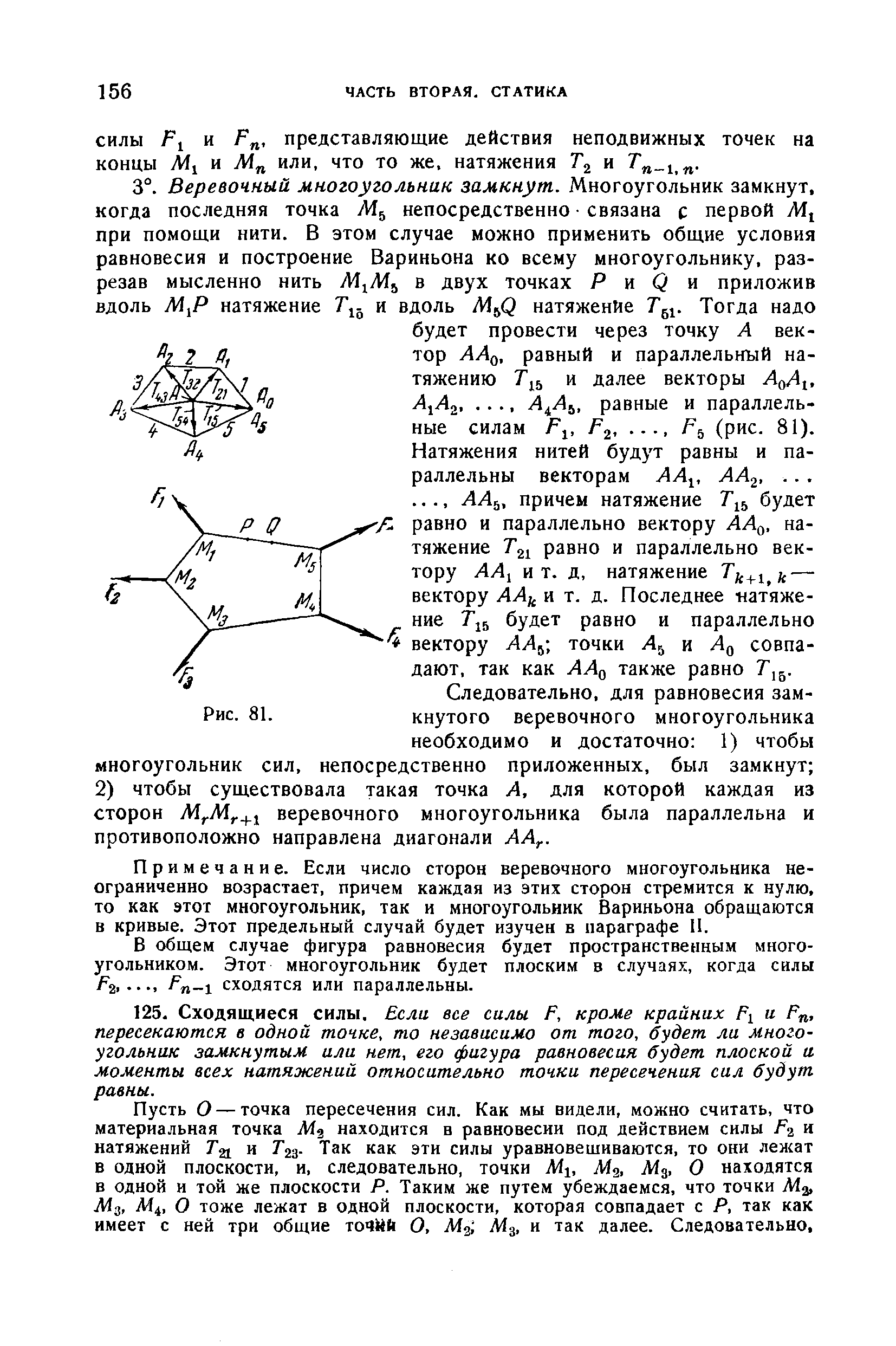 равные и параллельные силам Р , р2.Р5 (рис. 81).
