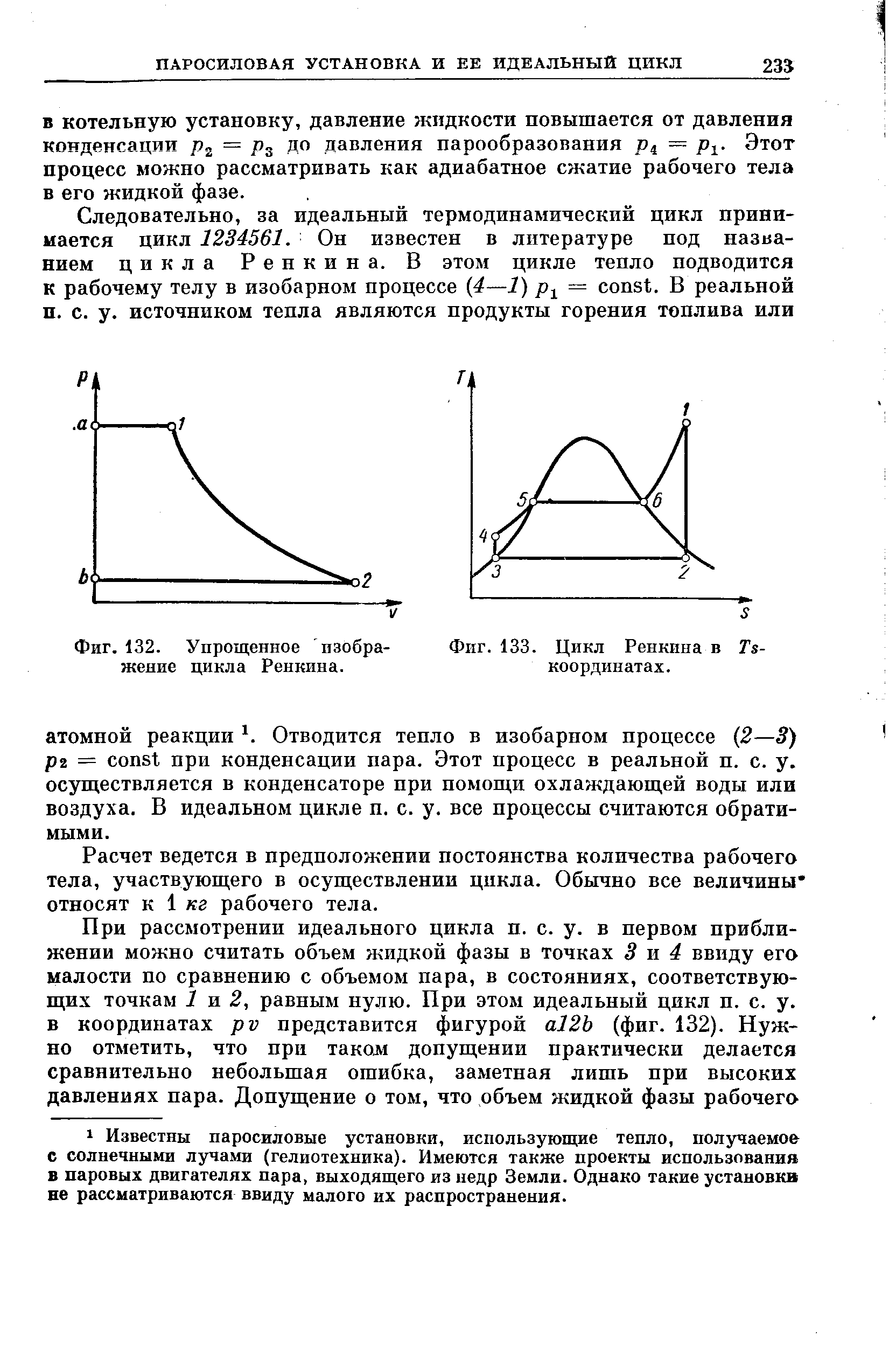 Цикл ренкина в i s диаграмме