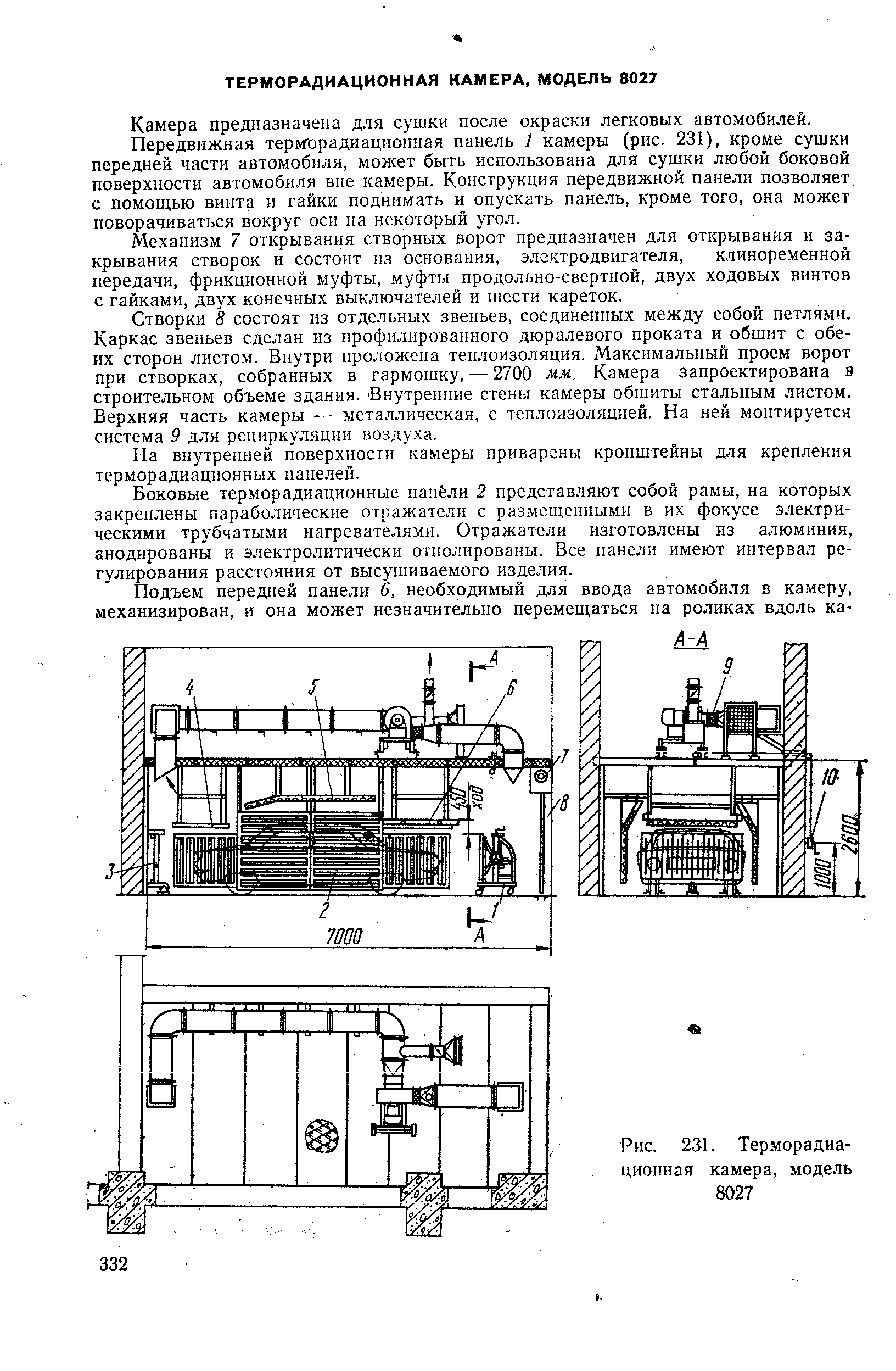 Рис. 231. Терморадиационная камера, модель 8027
