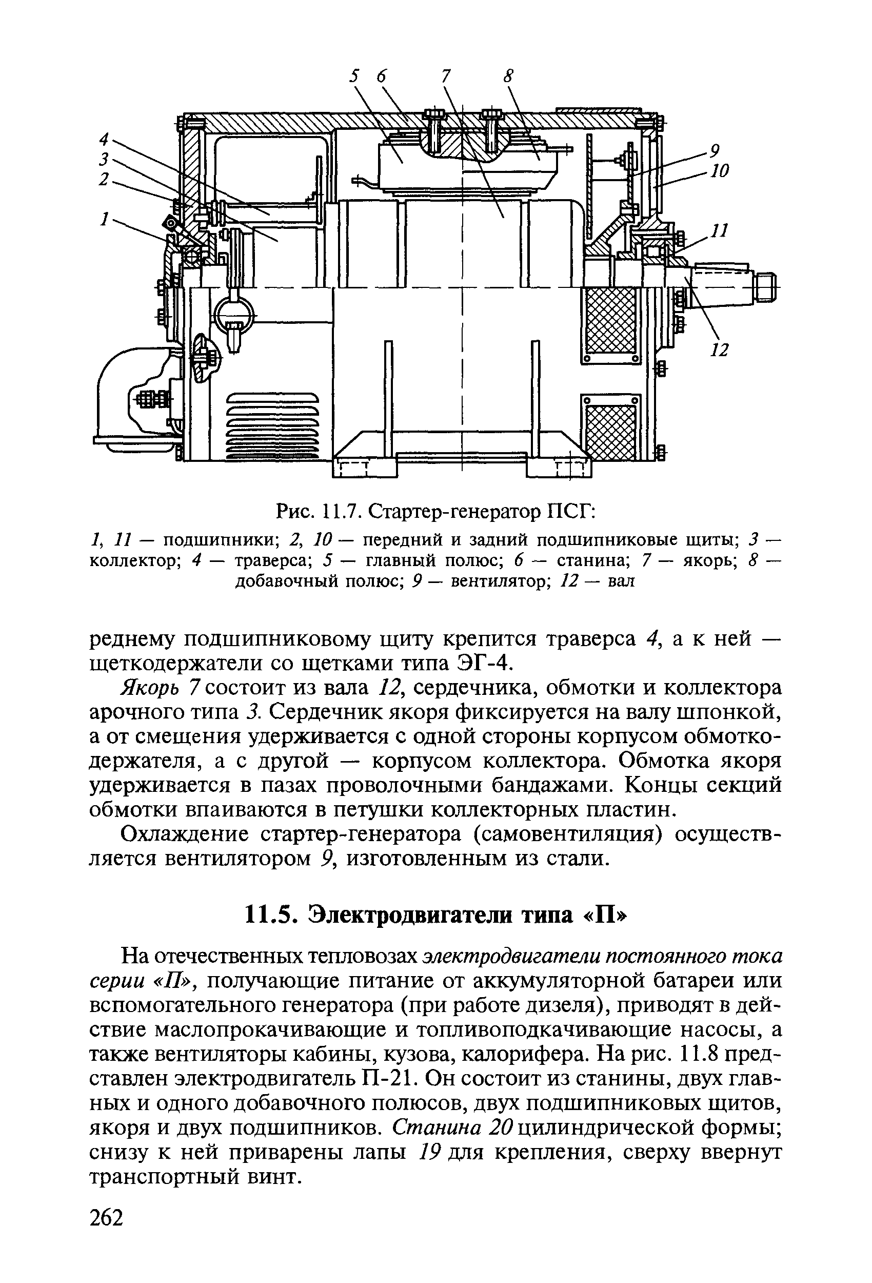 Стартер генератор сг 18 1с принцип работы