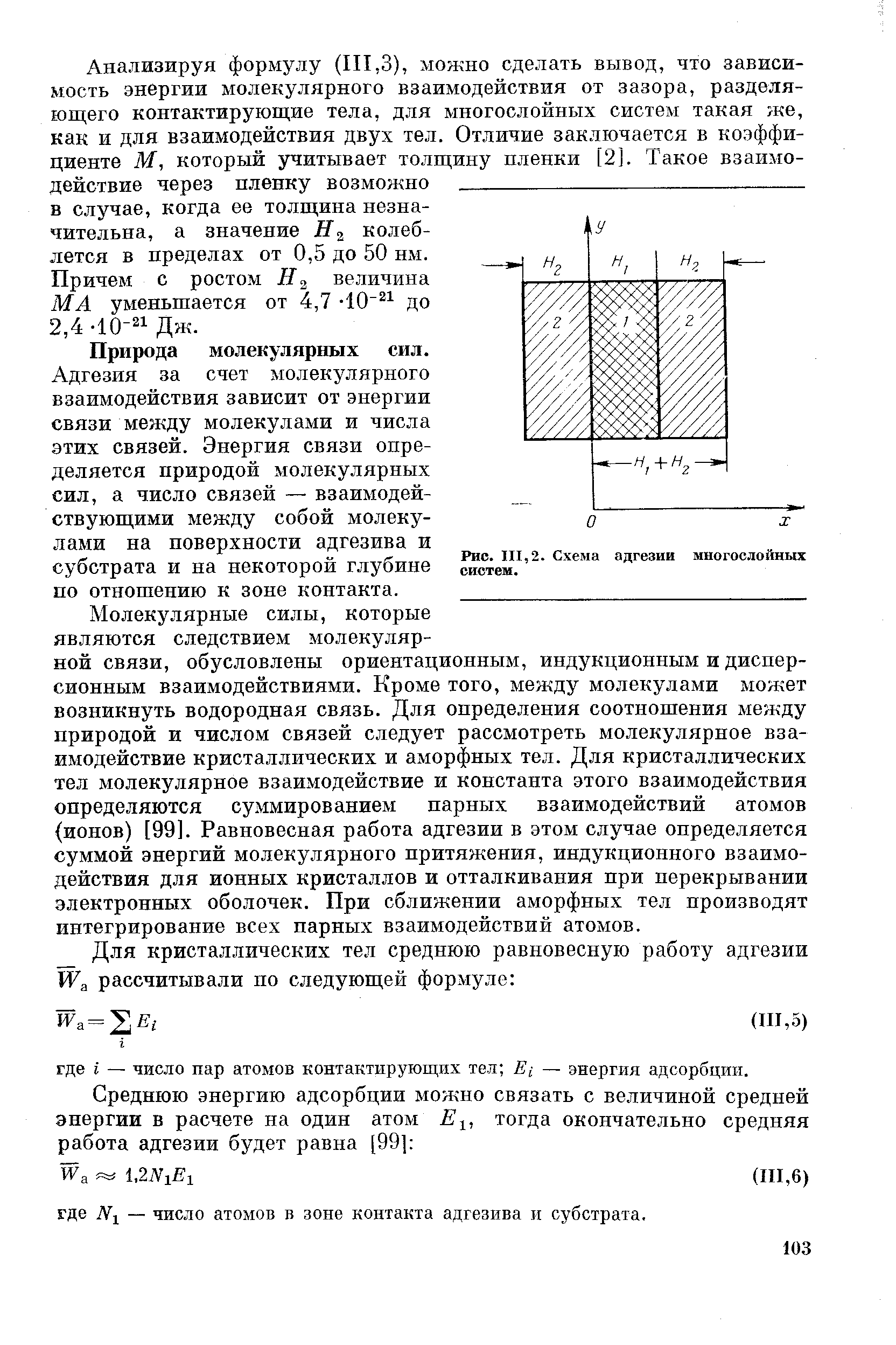 Природа молекулярных сил.
